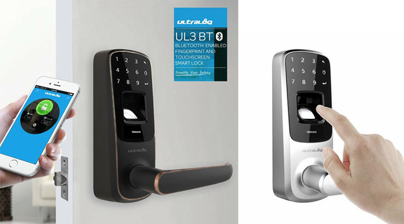 Ultraloq UL3-BT-SN Bluetooth Fingerprint and Touchscreen Smart Door Lock NEW 