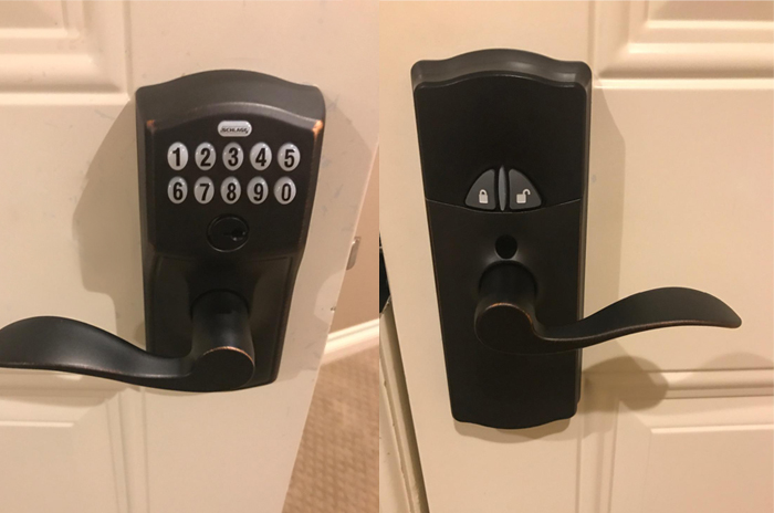 Schlage FE599NX Connected Keypad Lever 