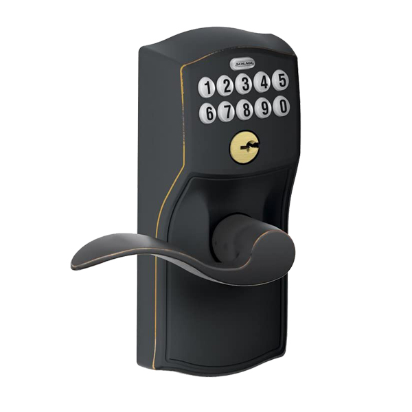 Schlage FE599NX Connected Keypad Lever