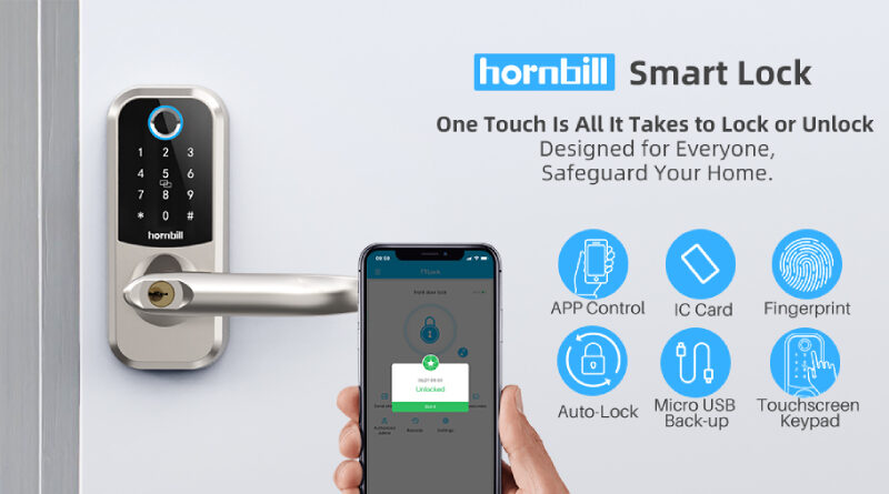 Hornbill Fingerprint Deadbolt Smart Lock